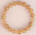 Gold Rutilated Quartz Bracelet · Wealth & Power · Abundance Stone