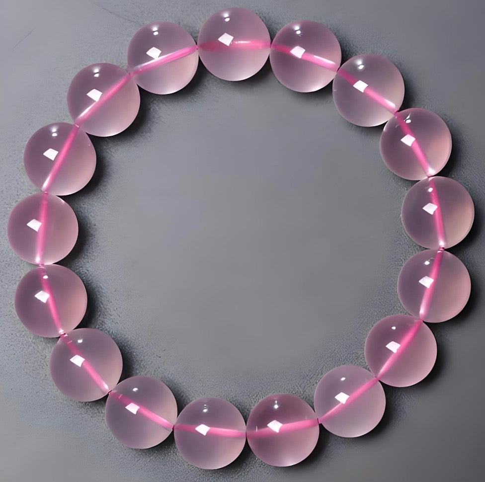 Rose Quartz Bracelet · Love Magnet · Open Heart & Harmony